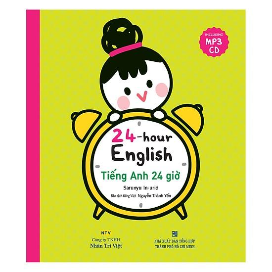 Sách Tiếng Anh 24 Giờ - 24 Hour English (Kèm 1 CD)