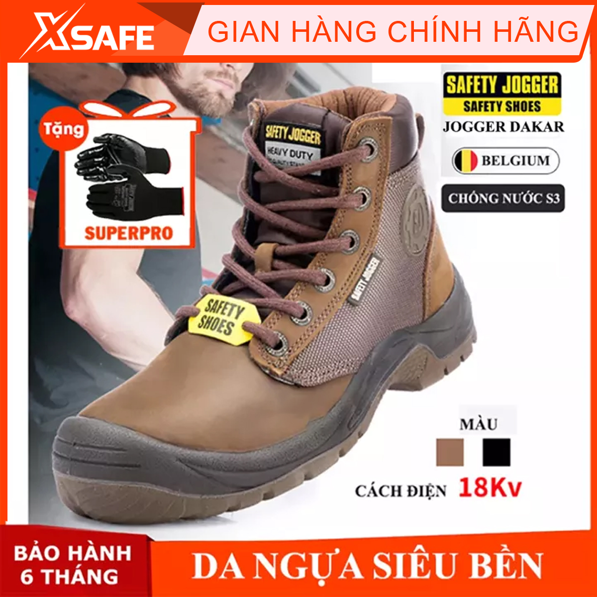 Labor protection shoes male jogger Dakar S3 leather horse super durable, anti-water, anti-studs, slip shoes works, factory Stock designs high-end sports [xsafe] [Xtool]