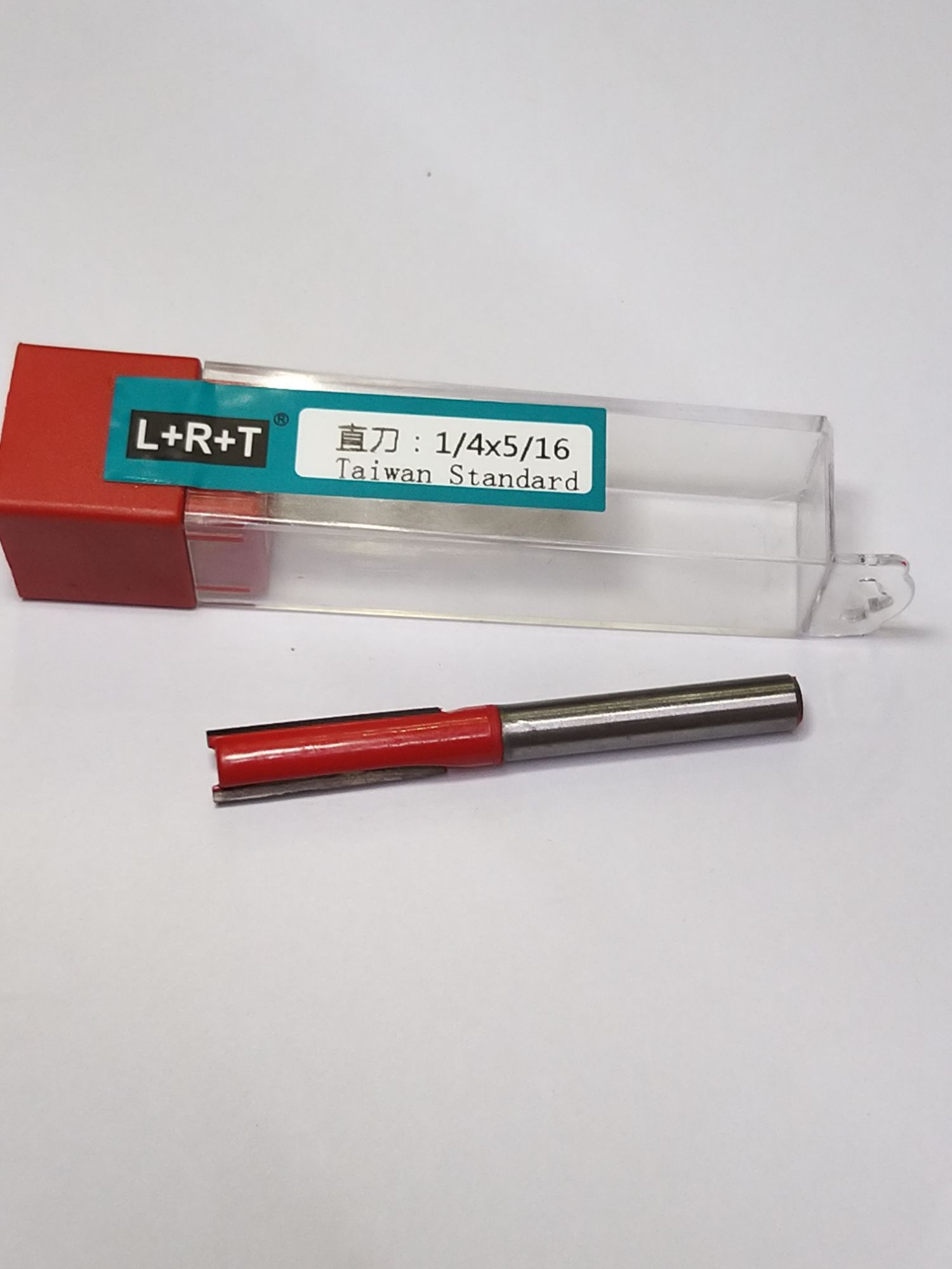 [HCM]Mũi Phay Gỗ Thẳng 1/4 x 5/16 (Đỏ)
