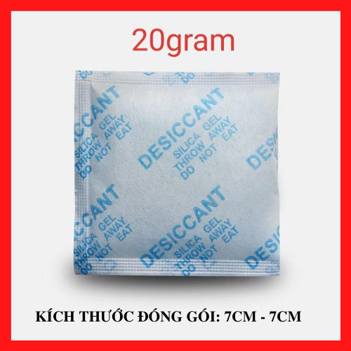 1 Kg túi hút ẩm loại 20 gram (Tặng 2 cuộn băng keo văn phòng)