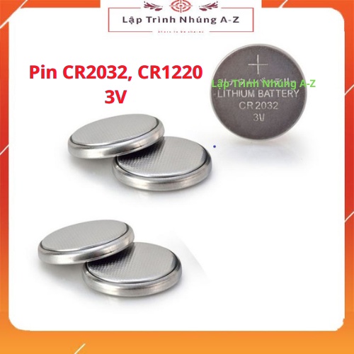 Pin cr2032, cr1220 3v