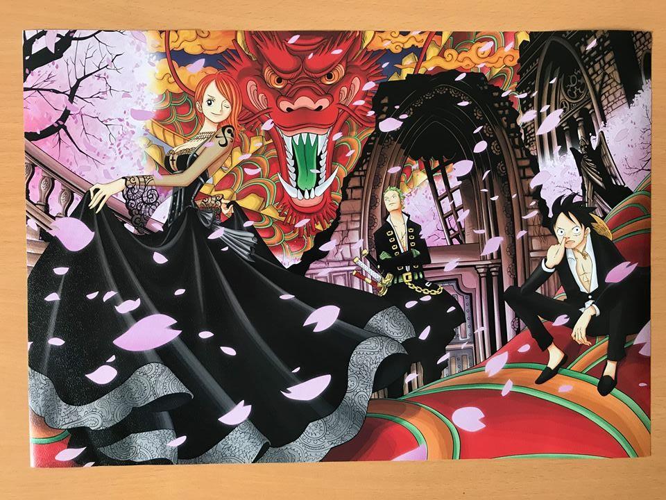 Bộ Poster Dán Tường Anime One Piece - Băng Mũ Rơm Đảo Hải Tặc