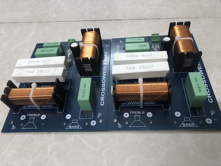 Mạch phân tần loa CVT-2017III 2 way 1 bass + 1 treble