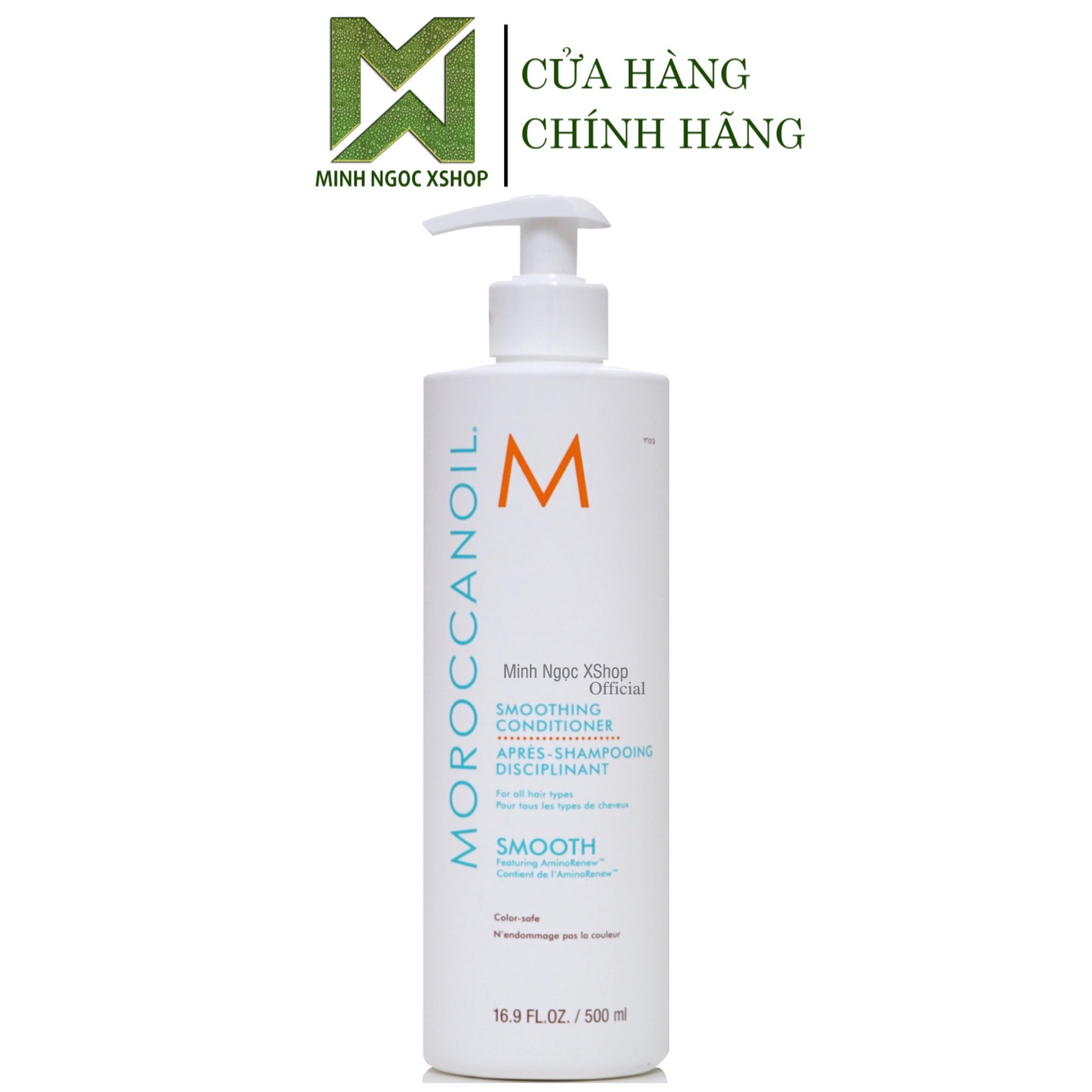 Dầu xả suôn mượt Moroccanoil Smoothing Conditioner 500ML chính hãng