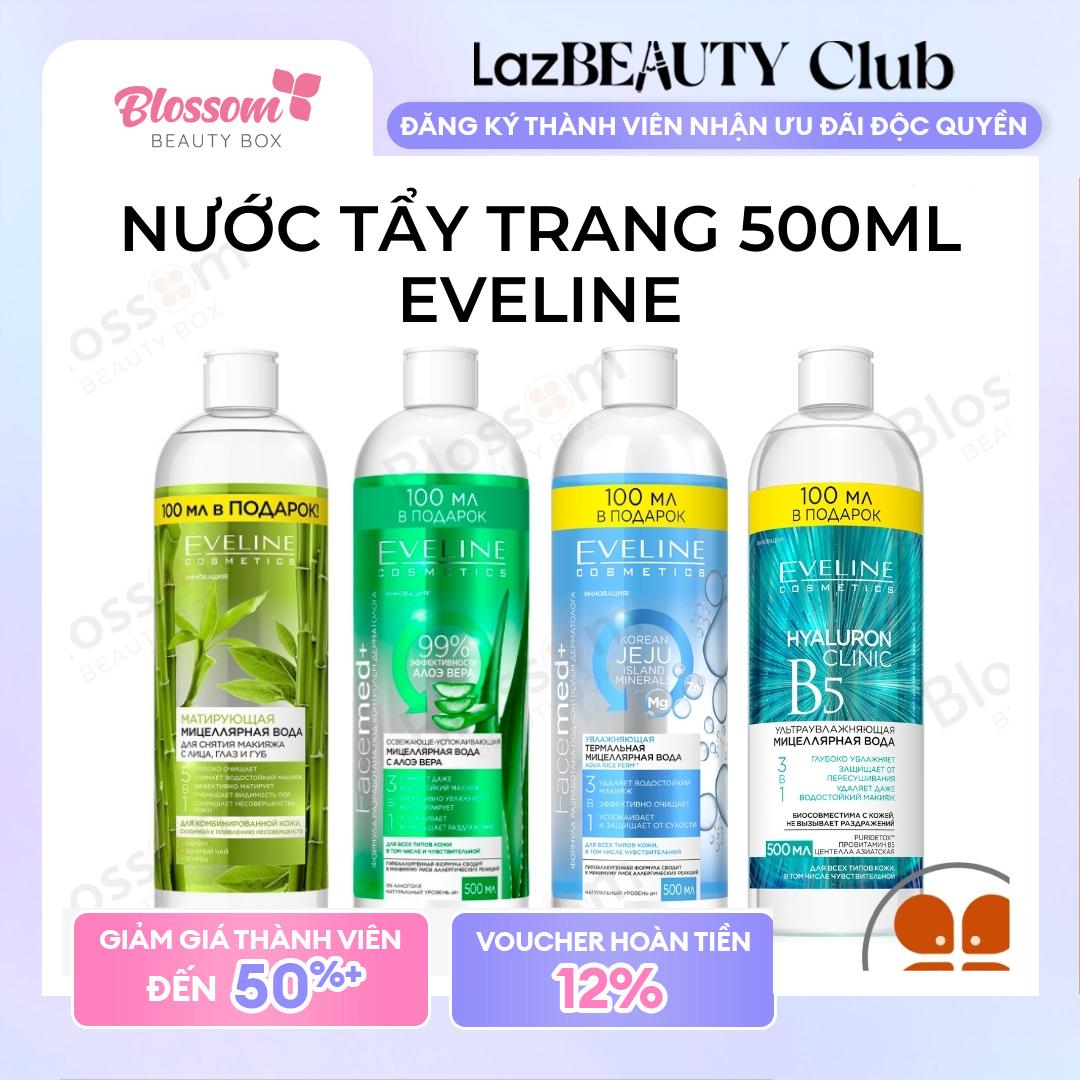 [Blossom] NƯỚC TẨY TRANG EVELINE 500ML FACEMED+