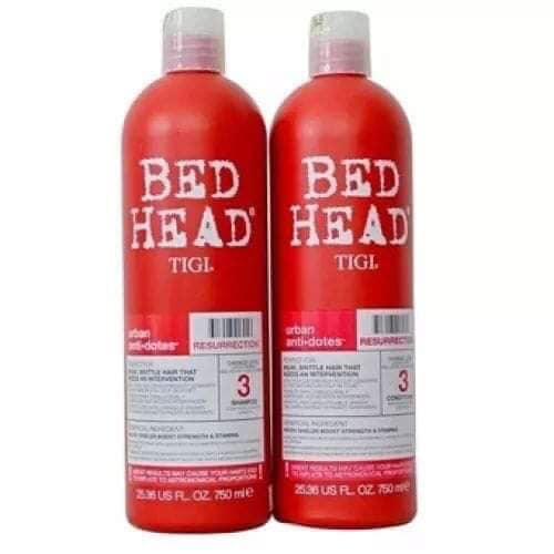 Cặp Dầu gội - xả TIGI Bed Head màu đỏ