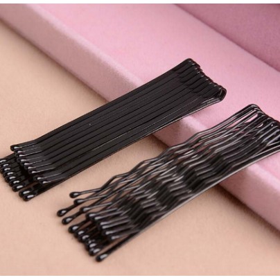 Set 60 Hoặc 36 Cây Kẹp Tăm Đen Bob Pin Cao Cấp