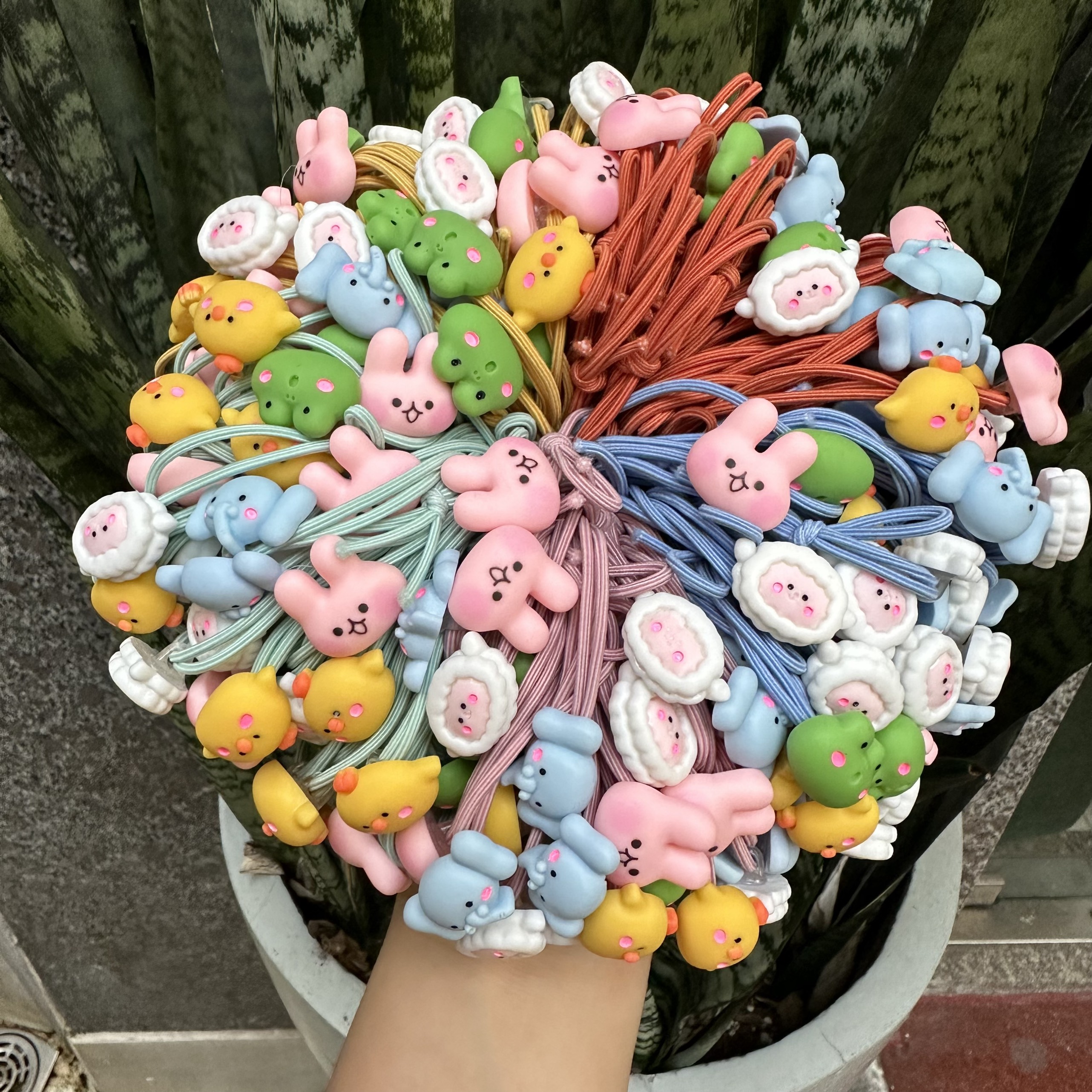 Sỉ Dây Cột Tóc Nhiều Hình Giá Rẻ Phomg Cách Siêu Dễ Thương
