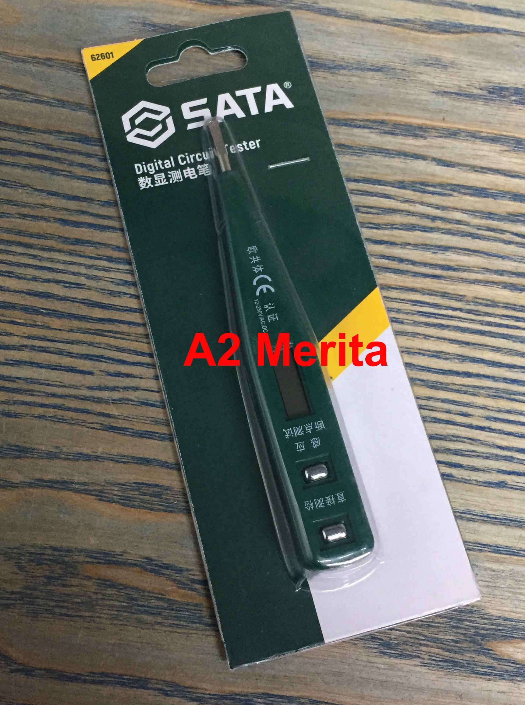 Bút thử điện điện tử 130mm- Sata 62601