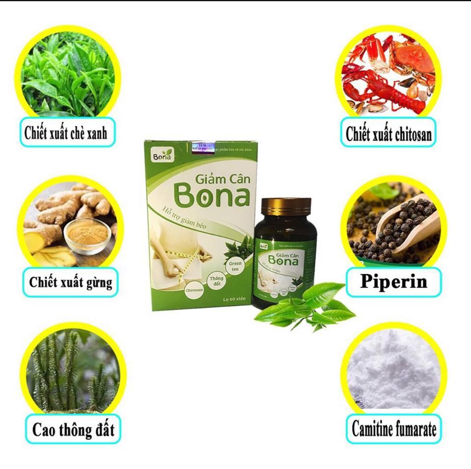Giảm cân Bona - Giảm Cân Đạt Hiệu Quả Cao - TS001