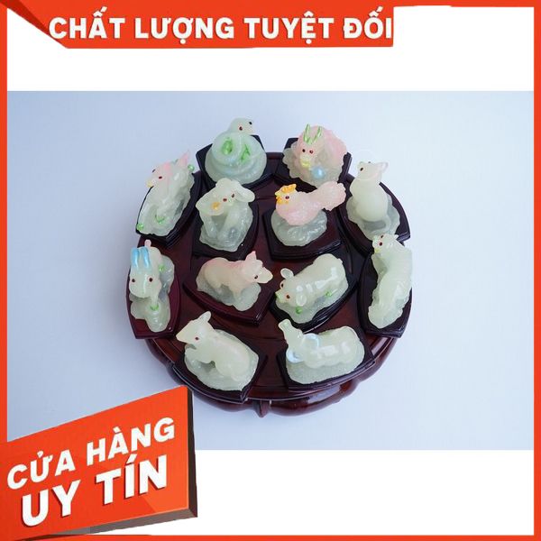 Tượng 12 Con Giáp Dạ Quang Phát Sáng Trong Đêm