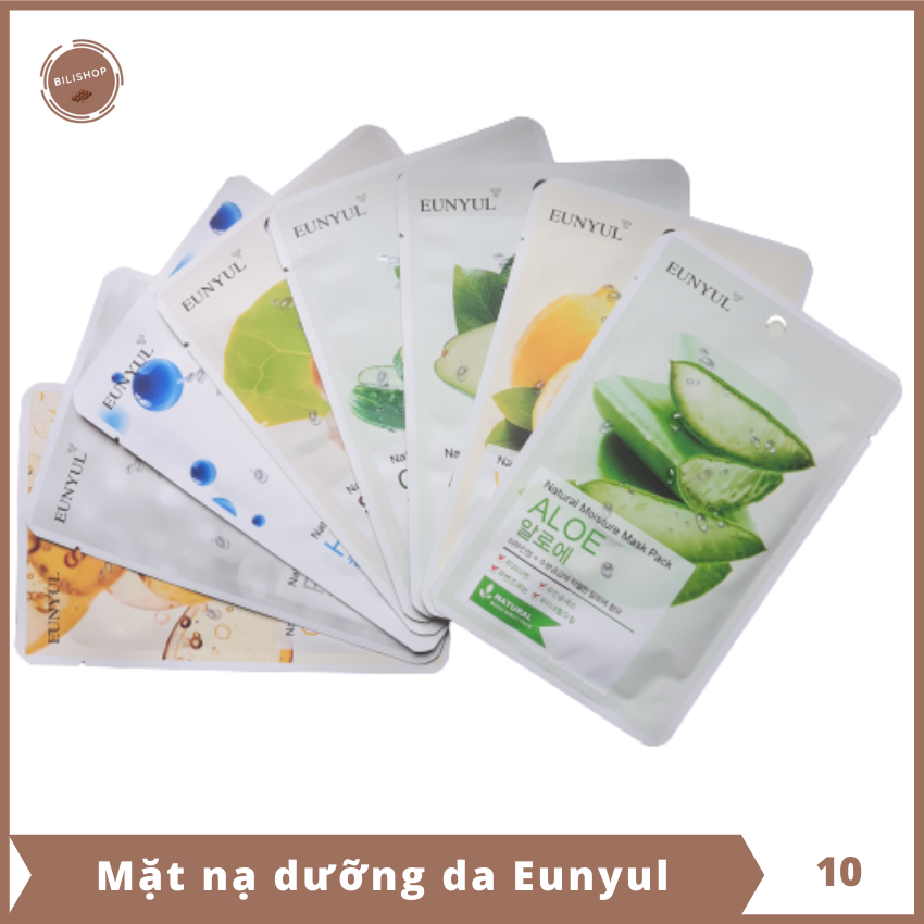 [HCM]Mặt nạ dưỡng ẩm Eunyul Hàn Quốc - Combo 10 miếng