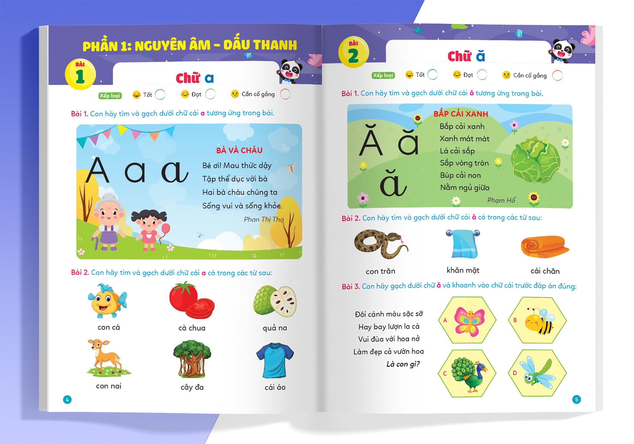 Fahasa - Phiếu Luyện Đọc Cùng Gấu Kiki