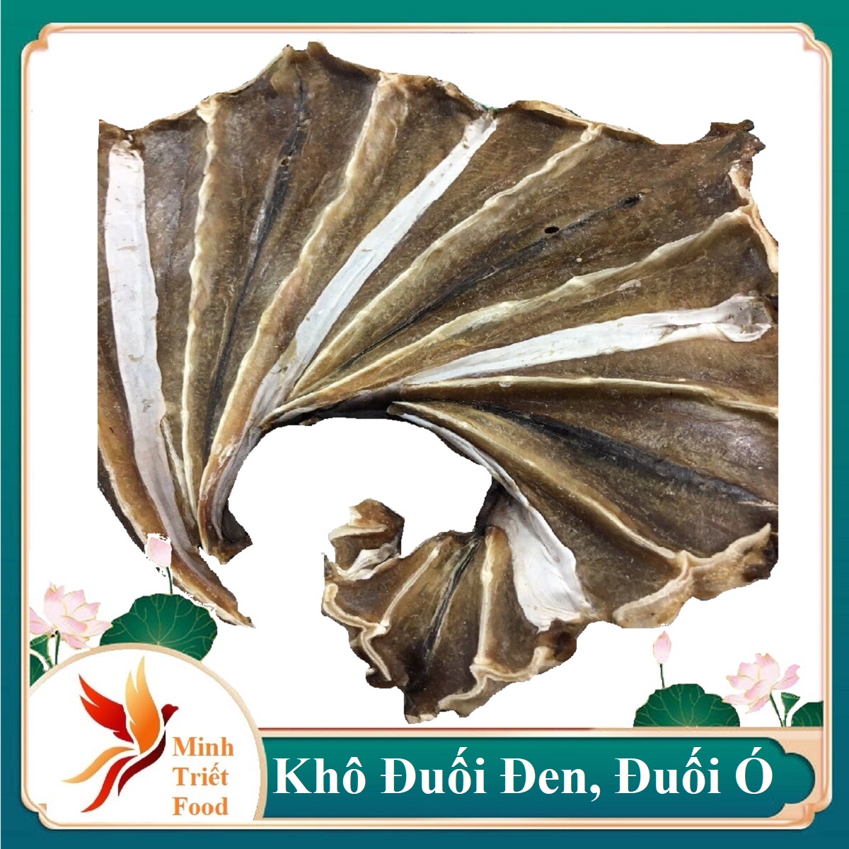 KHÔ CÁ CHÌ DAO ĐẶC SẢN MINH TRIẾT 500GR Khô Cá Đuối Lạc ĐEN Đặc Sản Loại 1 Không Tẩm