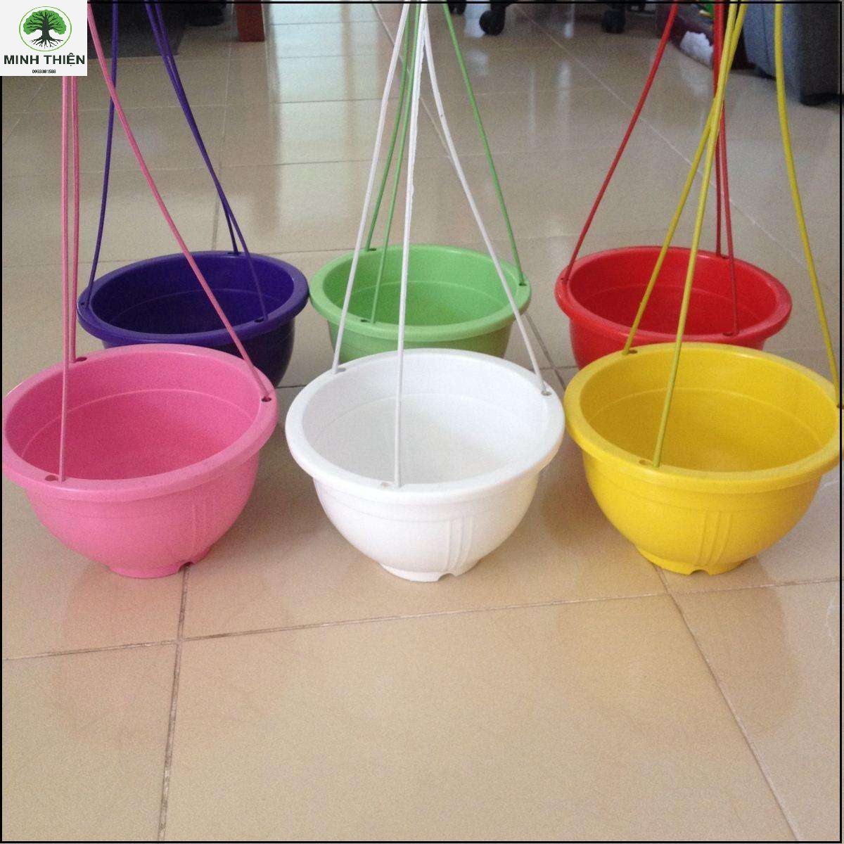 [HCM]Combo 5 Chậu treo bí treo 22cm*15cm