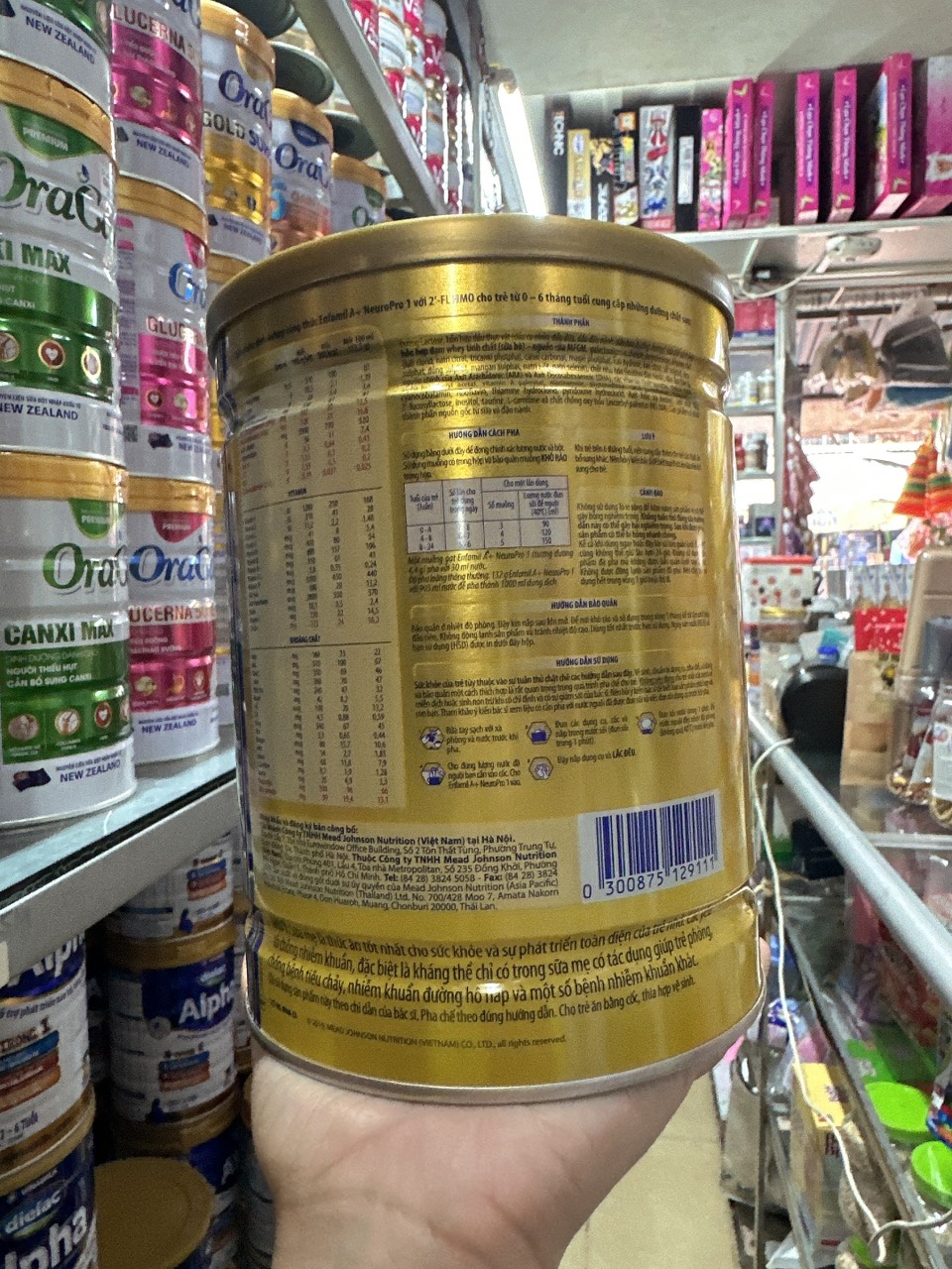 Sữa Enfamil A+ 1 DHA+ MFGM 830g (trẻ 0-6 tháng)
