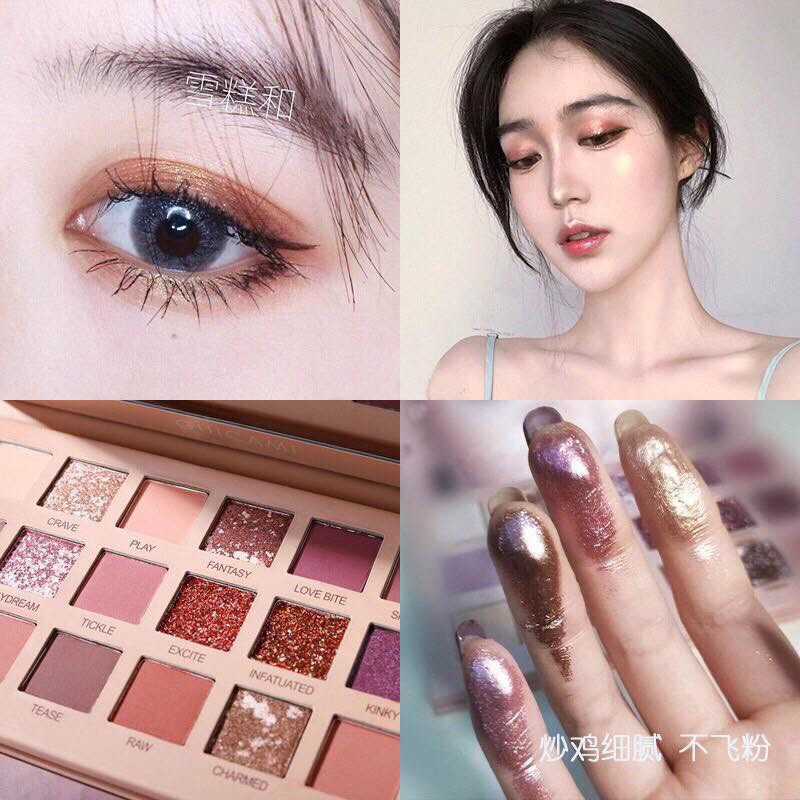 phấn mắt đang hot nude lameila 18 ô