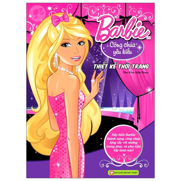Fahasa - barbie thiết kế thời trang - công chúa yêu kiều