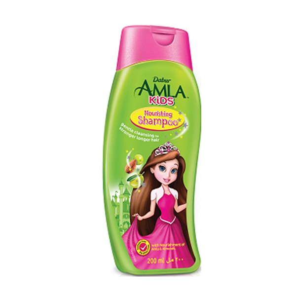 [Mẫu mới]Dầu gội Dabur Amla cho trẻ em 200ml