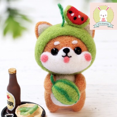Len chọc - Shiba vui vẻ 2 - Dưa hấu
