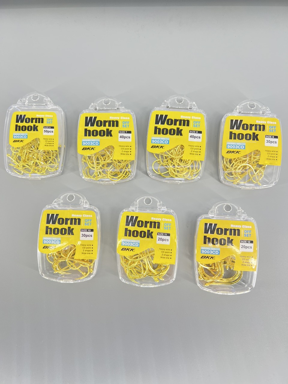Lưỡi câu BKK WORM HOOK siêu bén