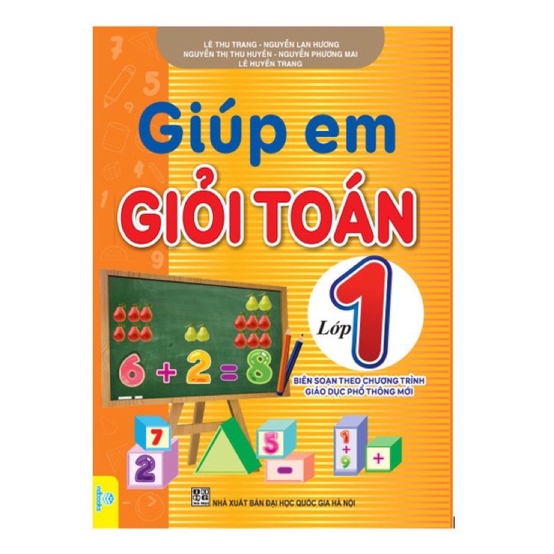Sách - giúp em giỏi toán lớp 1 - nhà sách học liệu