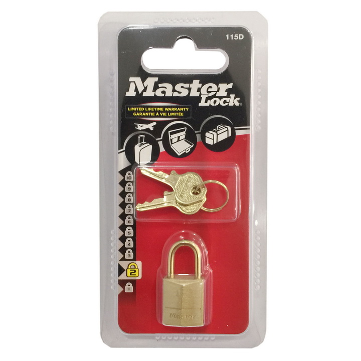 Khóa Vali Master Lock 115 EURD (Vàng đồng)