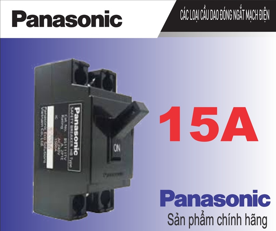Cầu dao tự động, CB cóc 15A, 20A, 30A Panasonic