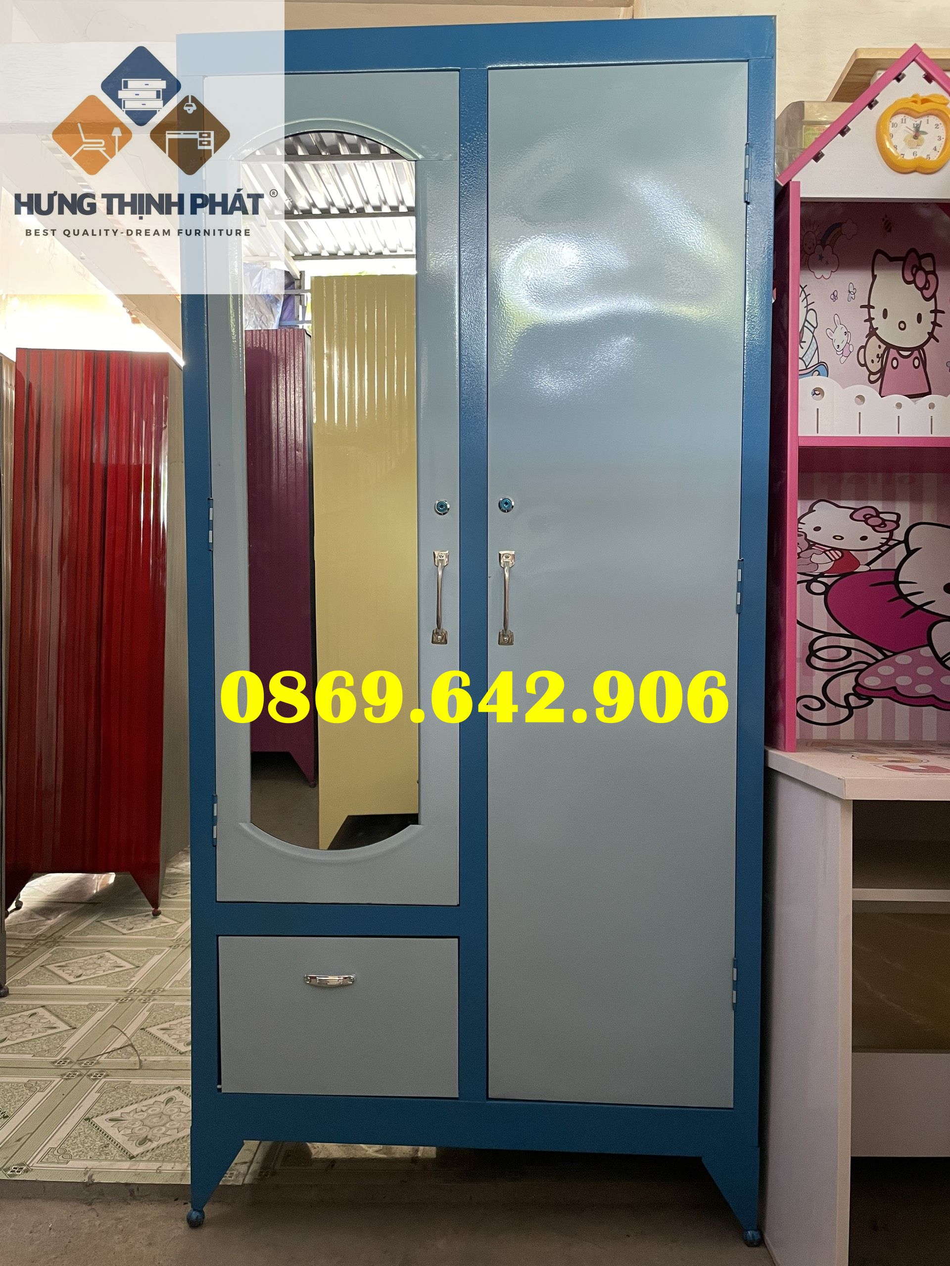 TỦ SẮT 2 CÁNH ,TỦ SẮT 3 CÁNH SÀI GÒN - HCM