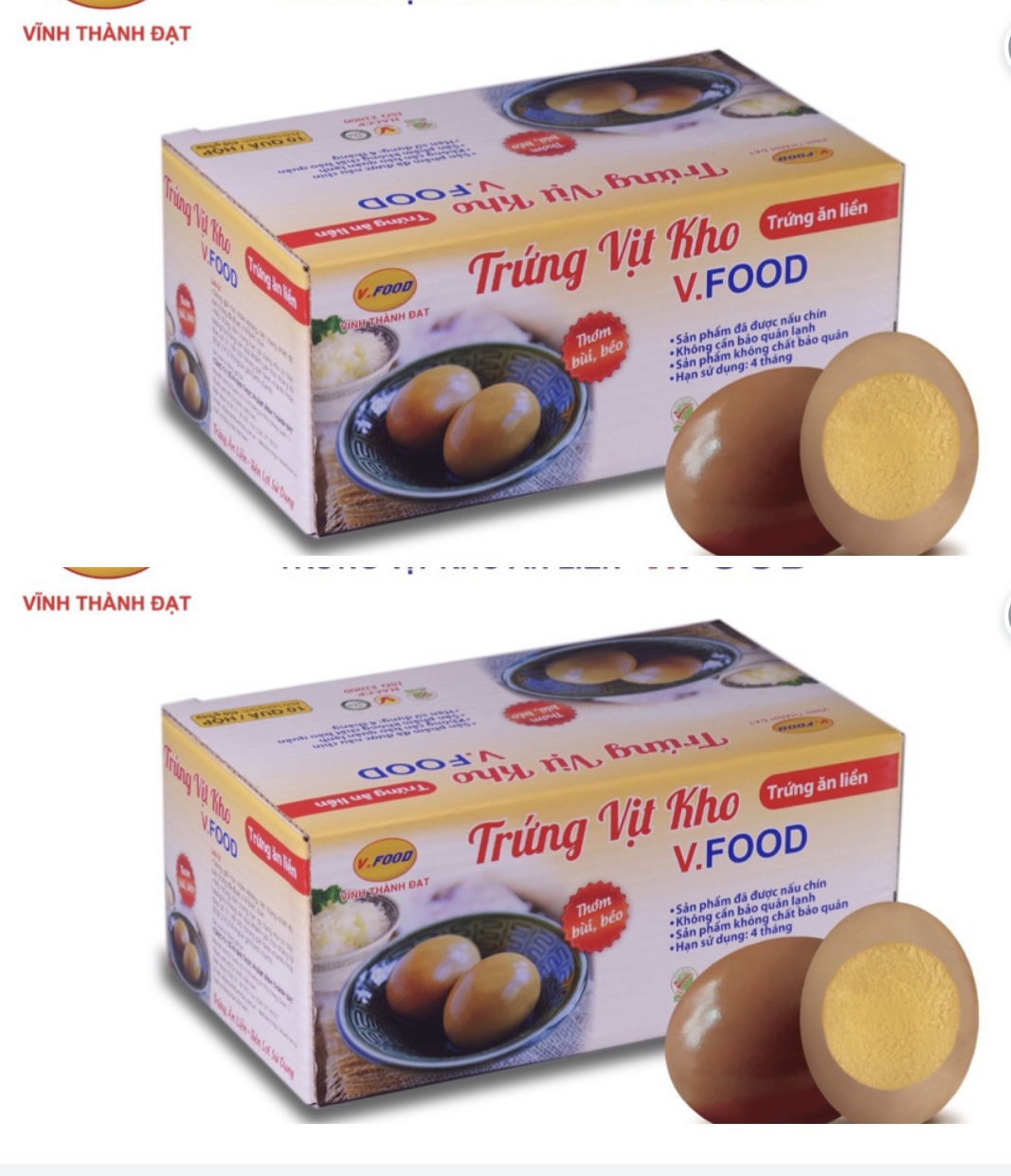 COMBO 2 HỘP VỊT KHO ( giao toàn quốc)