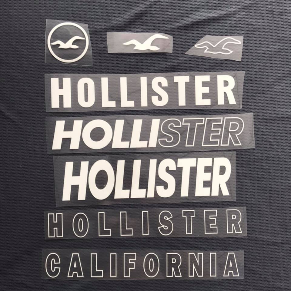 Hình ủi, hình ép nhiệt - Hollister