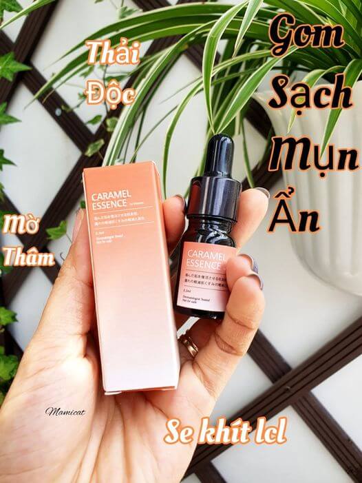 Serum mụn Caramel Essence 5ml.