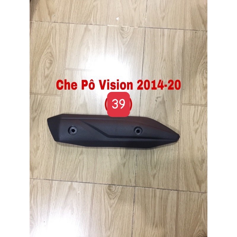 (Hình thật, video thật) Che pô, ốp pô xe vision 2010-2021