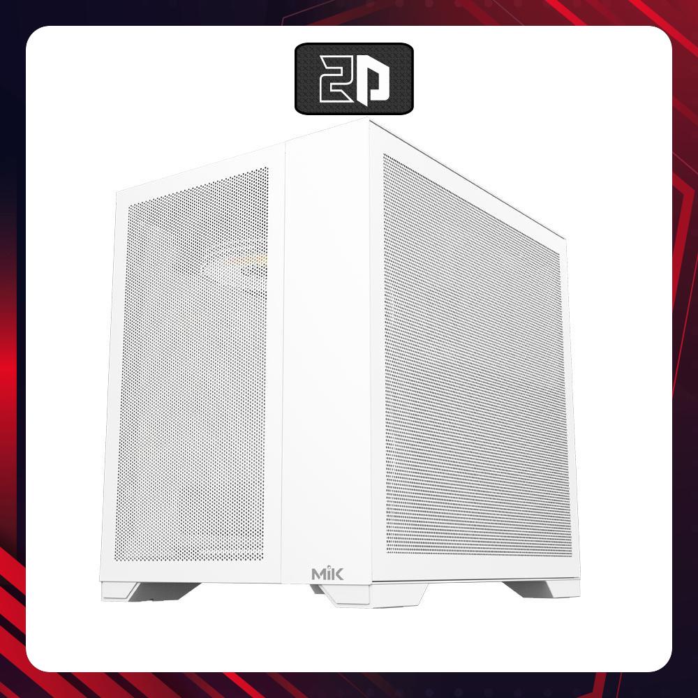 Vỏ Case MIK LV12 MIK LV12 MINI FLOW- WHITE (iTX, mATX)