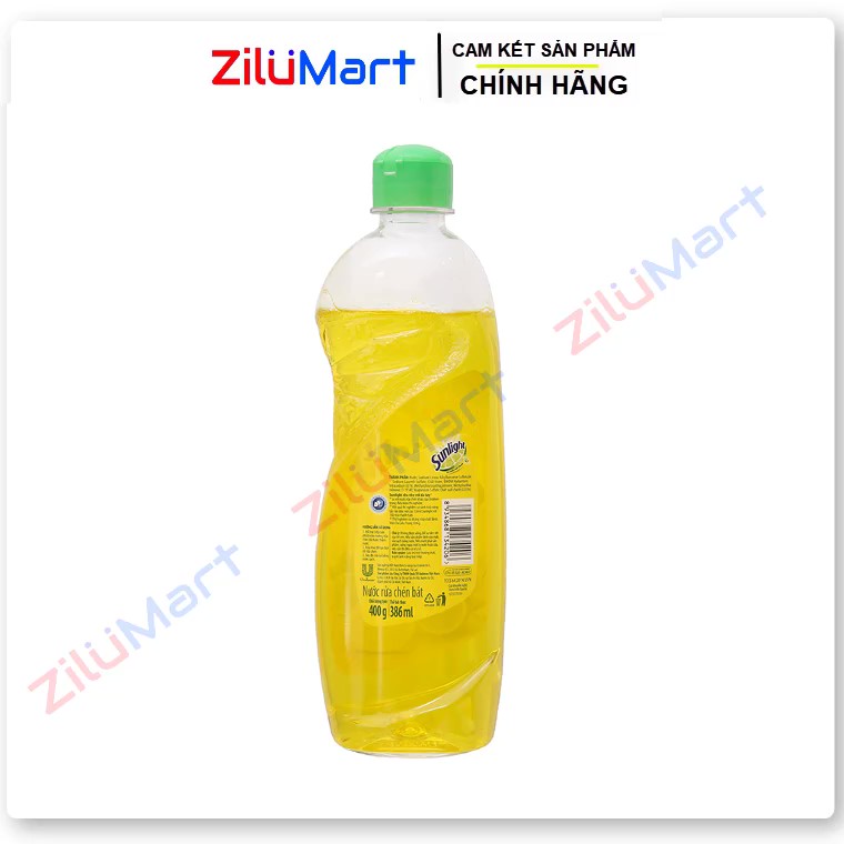 Nước rửa chén Sunlight Chanh 100 chai 400g