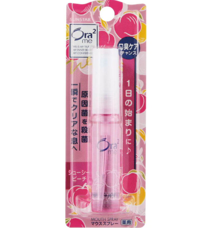 CHAI XỊT THƠM MIỆNG SUNSTAR ORA2 NHẬT BẢN (NHIỀU MÙI HƯƠNG - 6ML)