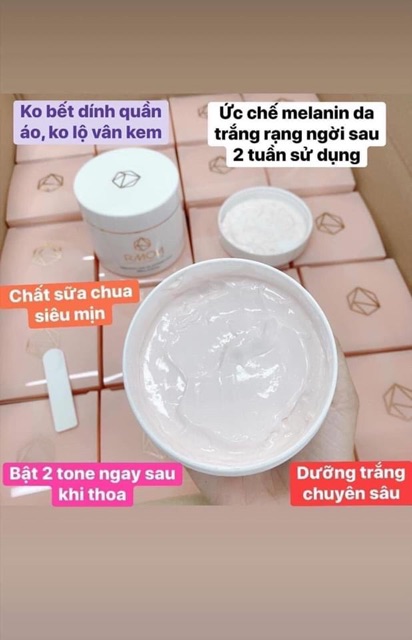 Kem Body Rmon Trắng Da Hàn Quốc