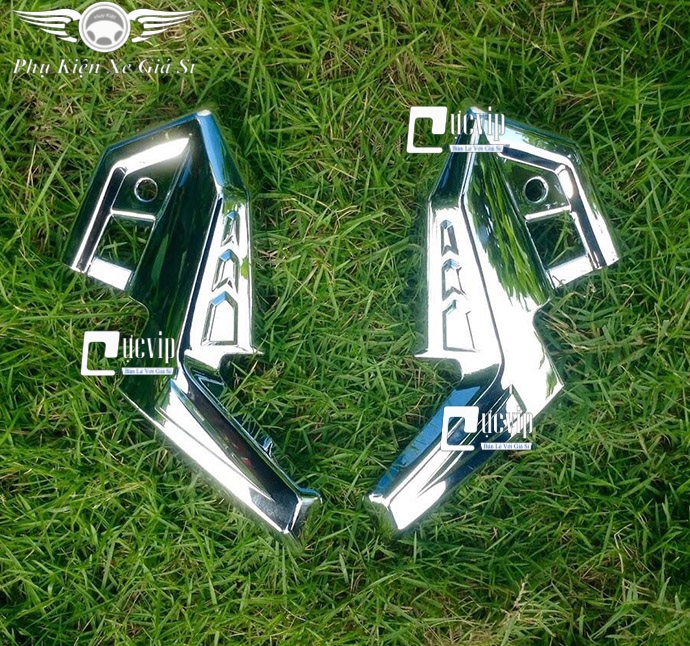 [HCM]Ốp Gác Chân Sau Xe Air Blade 2020 Xi Mạ Inox Đẳng Cấp MS3101