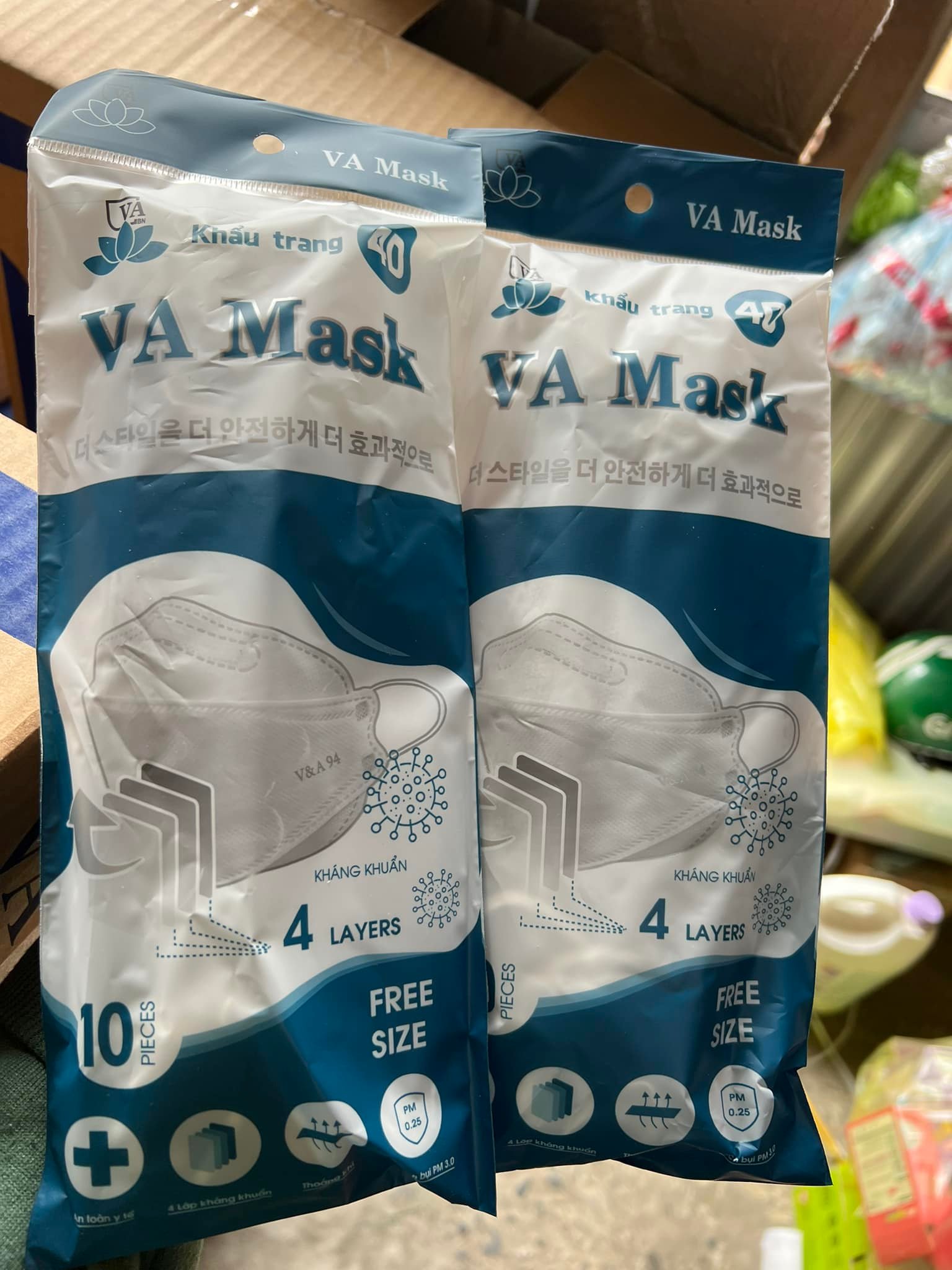 Combo 1 thùng khẩu trang kf94 (300 cái)