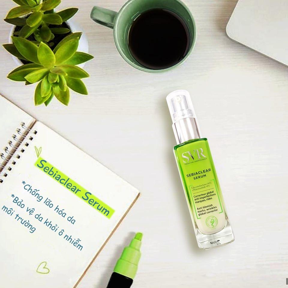 Tinh Chất Giảm Mụn, Làm Mờ Thâm SVR Sebiaclear Serum - 30ml