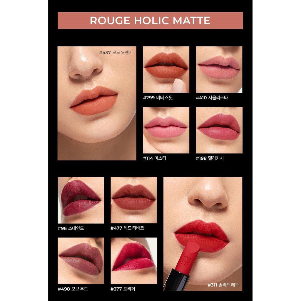 Son Lì Dạng Thỏi Rouge Holic Matte