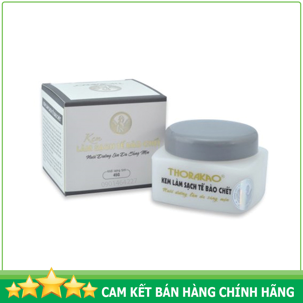 [HCM]Kem Làm Sạch Tế Bào Chết 45g Thorakao