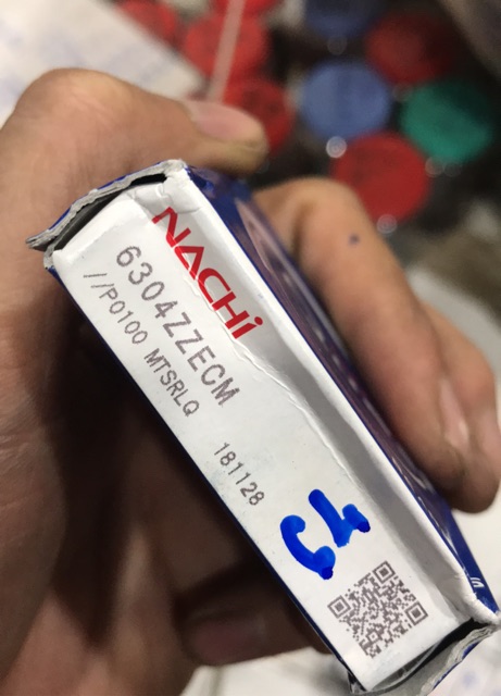 Bạc đạn NACHI 6304( chính hãng) Nhật