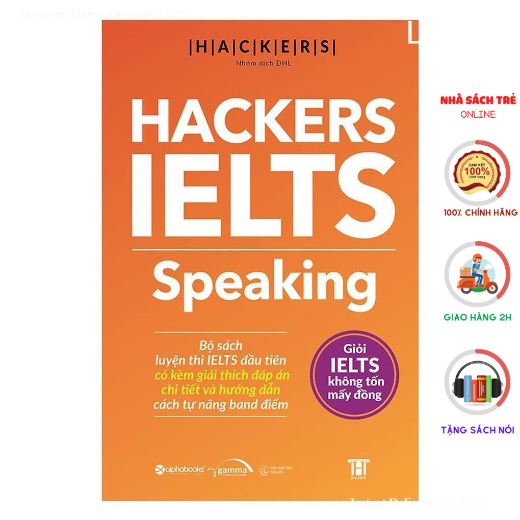 Sách Alphabooks - Hackers Ielts-Speaking