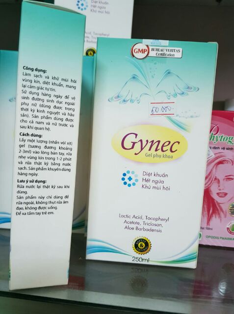Dung dịch vệ sinh phụ nữ Gynec 250ml