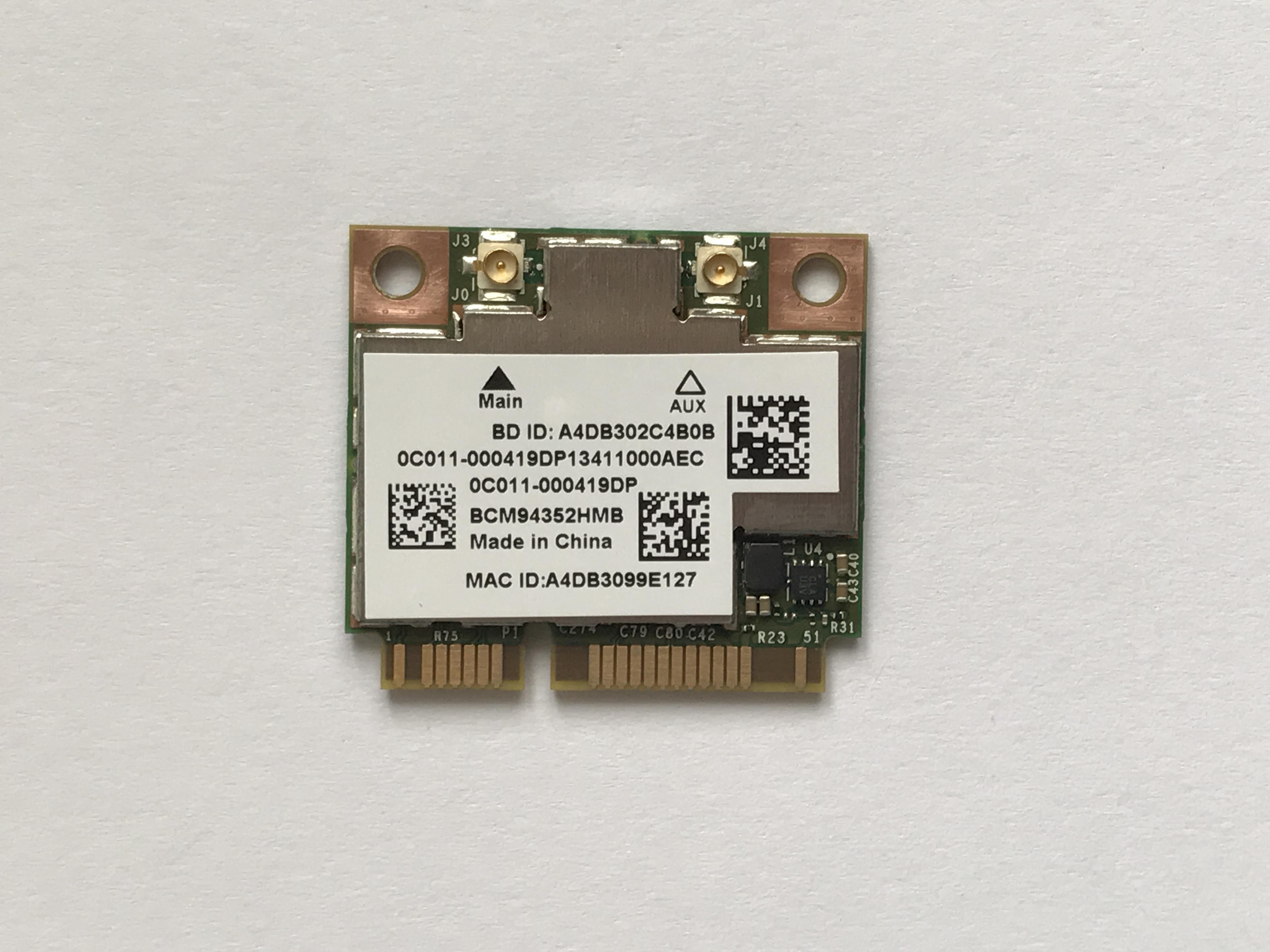 Card WiFi Laptop BCM94352HMB DW1550