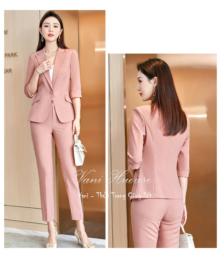 Set nguyên bộ áo Vest quần dài