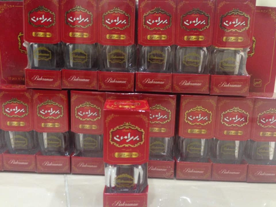 Hũ 1Gam nghệ tây saffron BAHRAMAN SAFFRON NEGIN