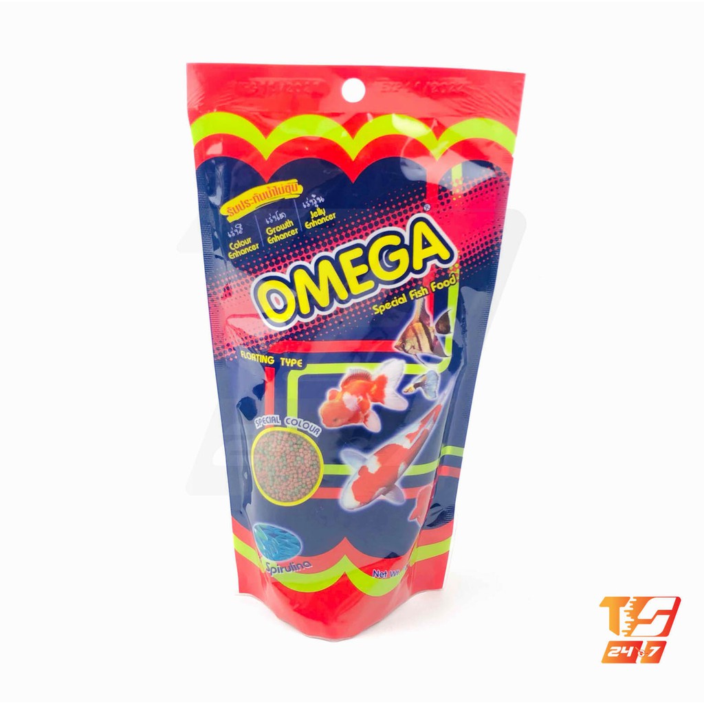 THỨC ĂN CHO CÁ VÀNG, CÁ CHÉP OMEGA 100G