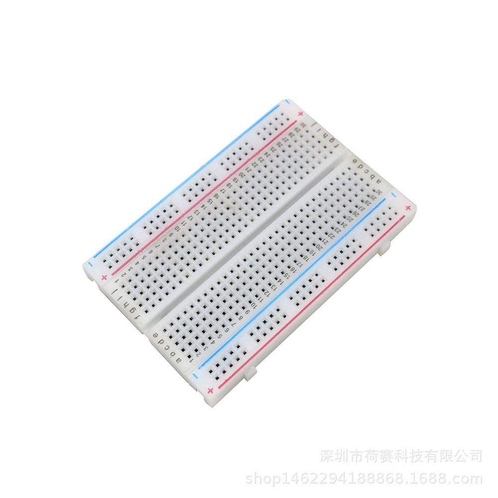 Breadboard 400 lỗ 85x55x10mm